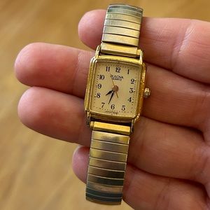 Bulova Quartz T1 Gold Women’s Watch